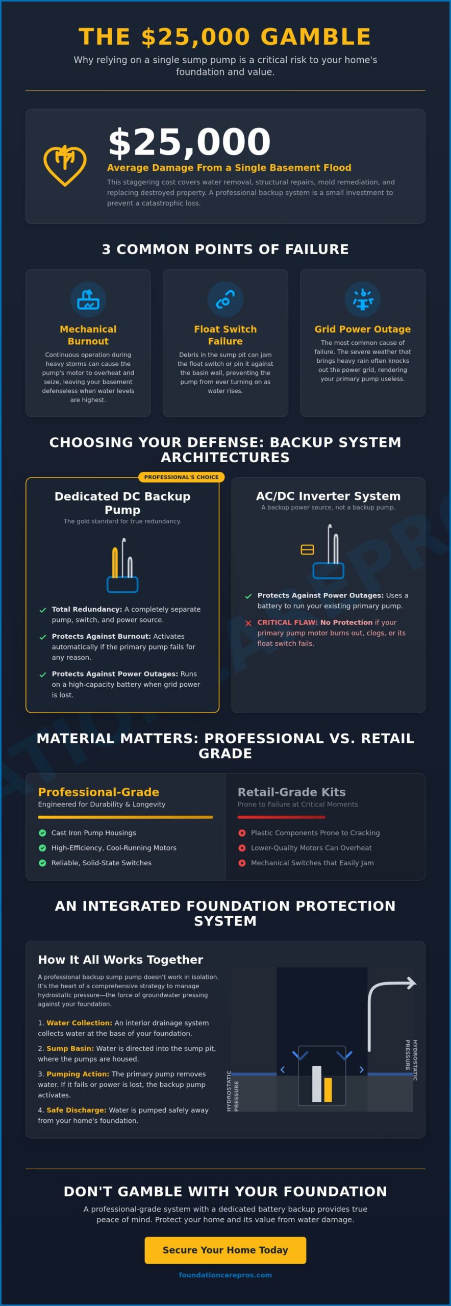 Sump Pump with Battery Backup Installation: A Professional Guide to Zero-Fail Flood Protection