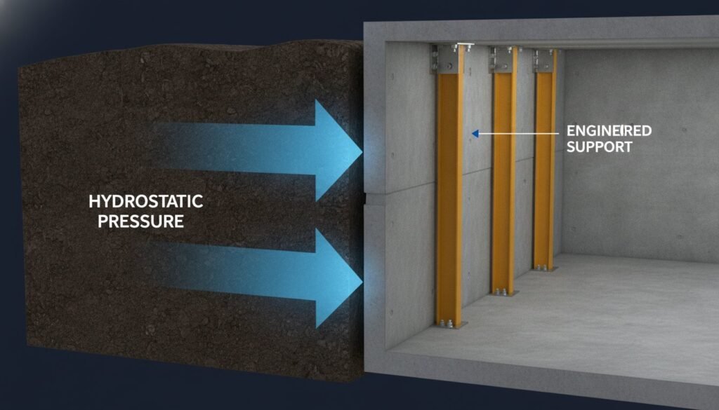 What Causes Basement Walls to Bow? A Homeowner’s Guide to Structural Pressure