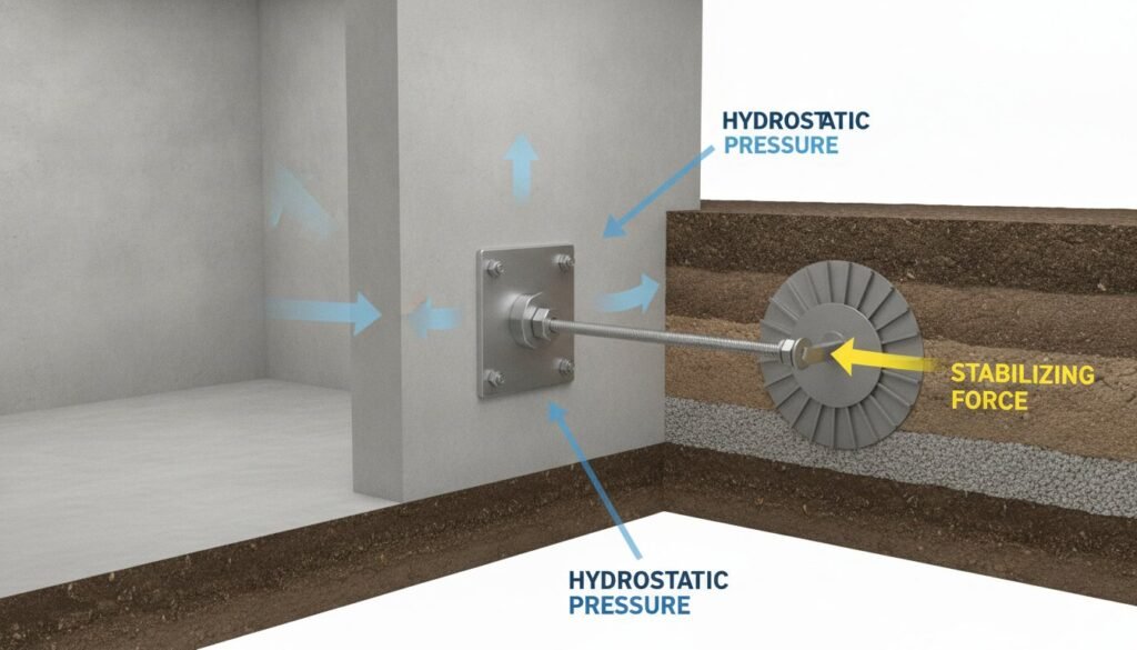 How Do Foundation Wall Anchors Work? A Guide to Structural Stabilization